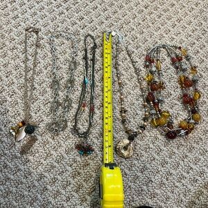 Lot of 5 costume necklaces!